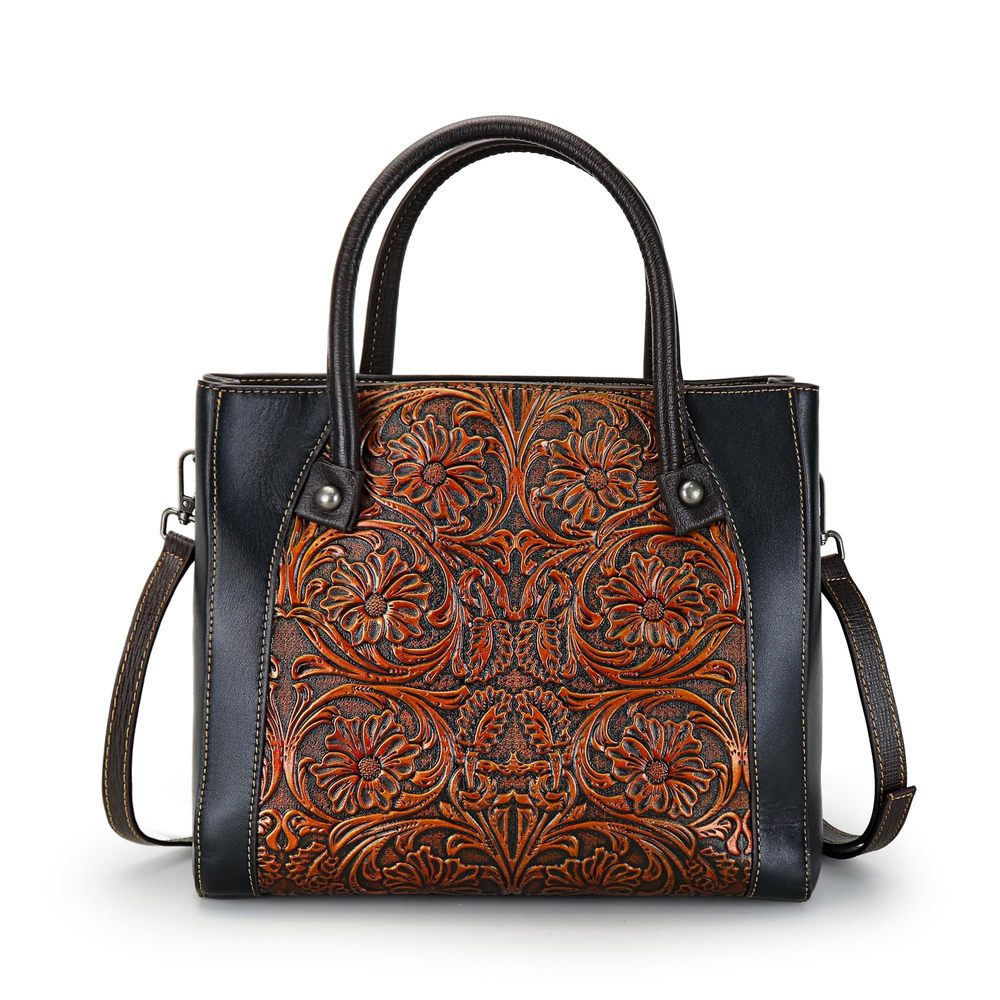 Crossbody Bag Leather Shoulder Bag Top Handle Tote Bag Medium ^_^